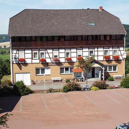 Hotel Garni Zum Reinhardswald Gewissenruh エクステリア 写真
