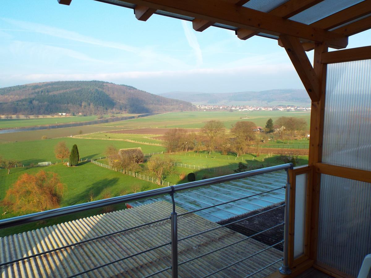 Hotel Garni Zum Reinhardswald Gewissenruh エクステリア 写真