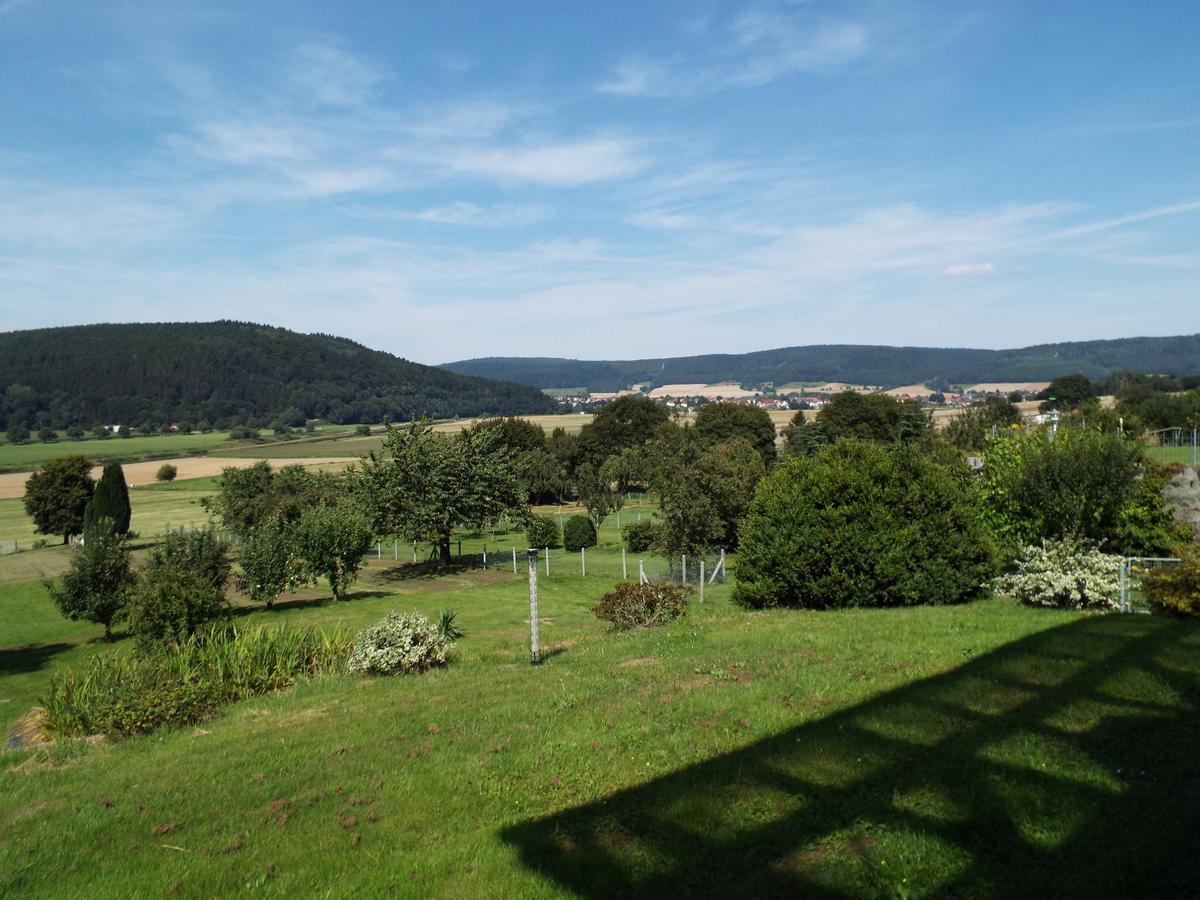 Hotel Garni Zum Reinhardswald Gewissenruh エクステリア 写真